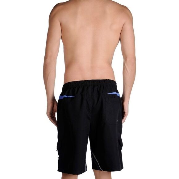 New Just Cavalli MenĀ Black Beach Swim Board Shorts LongāSwimsuitāTrunksāS - Picture 2 of 7